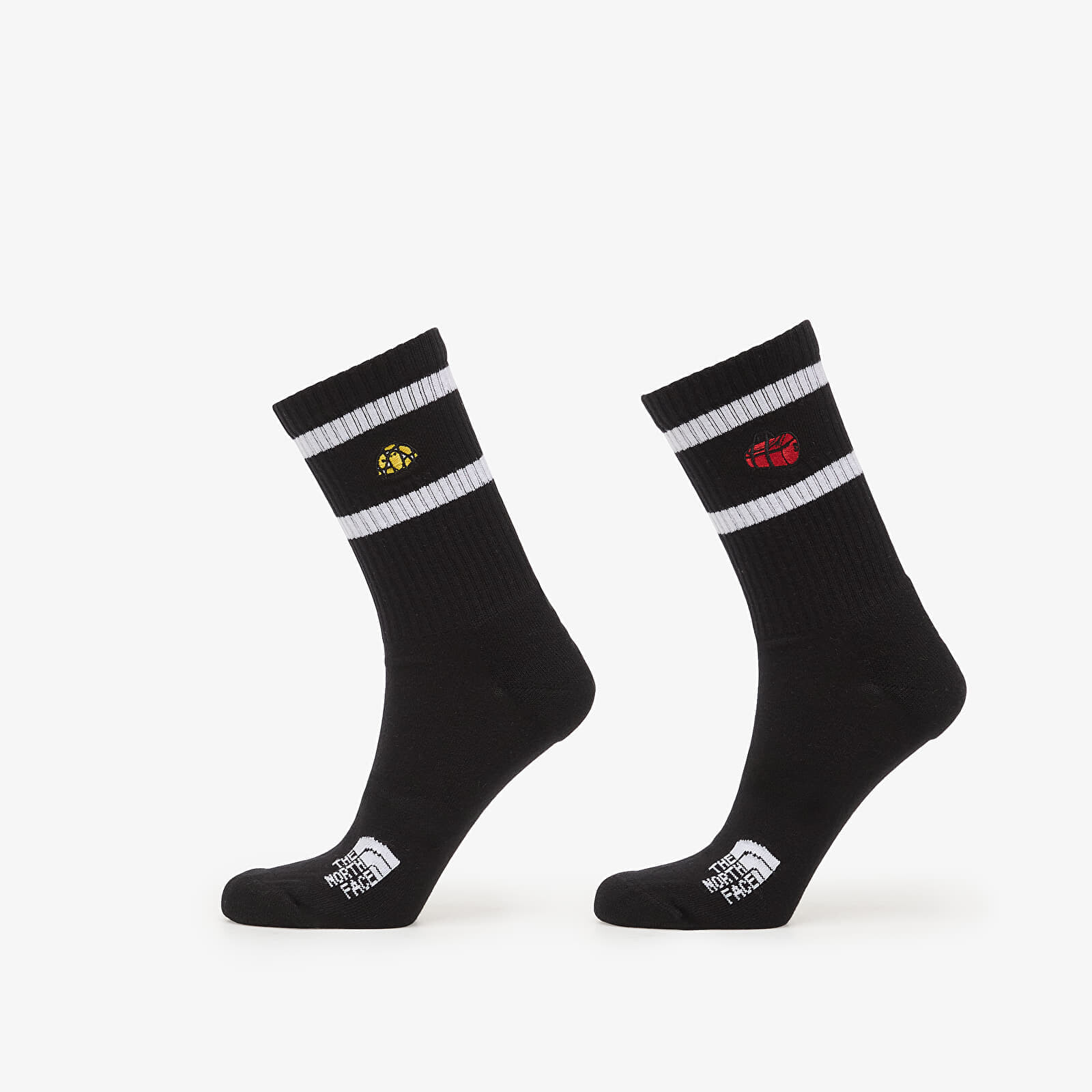The North Face Everyday Crew TNF Icons Sock 2-Pack TNF Black S
