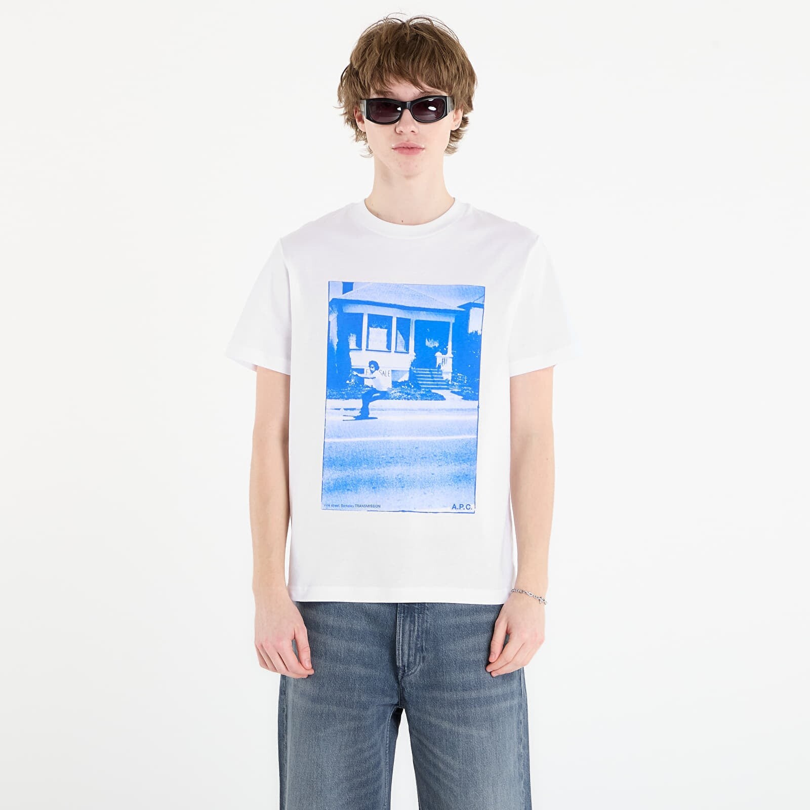 T-shirt A.P.C. California Mc T-Shirt Brown S