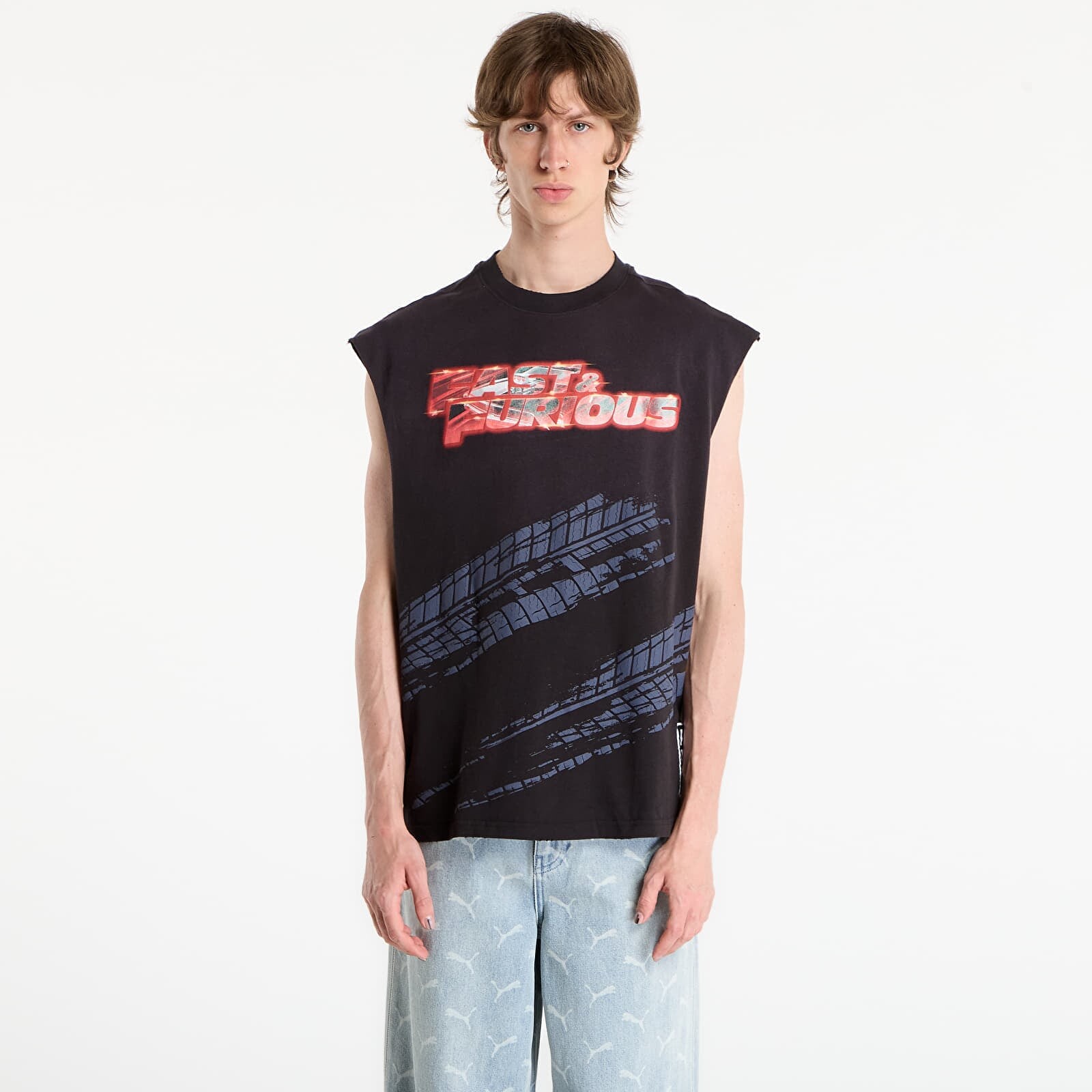 T-shirt Puma x Fast & Furious Cutoff Puma Black S