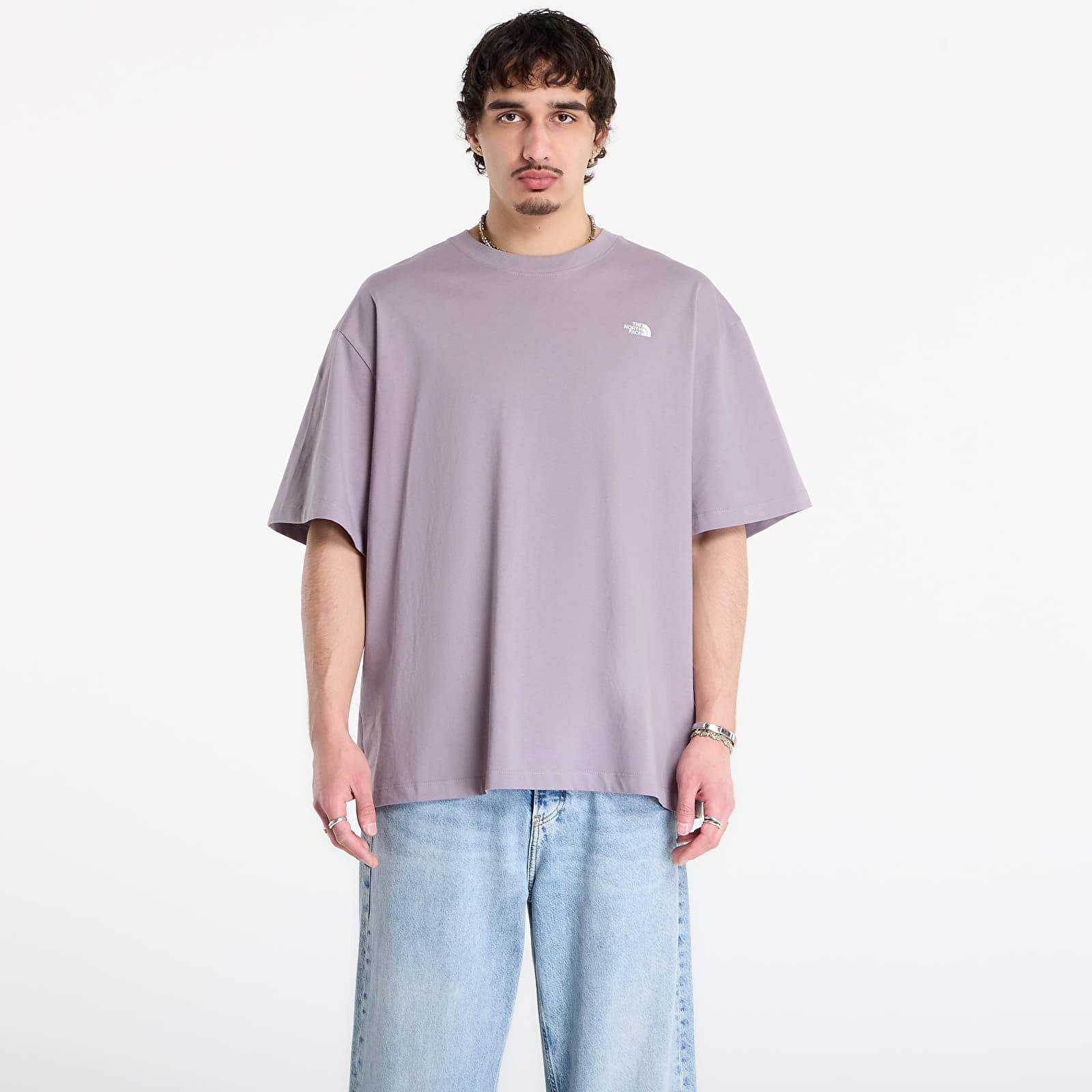 T-shirt The North Face TNF Essential Simple Dome Os Ss Tee Transcendent Grey S