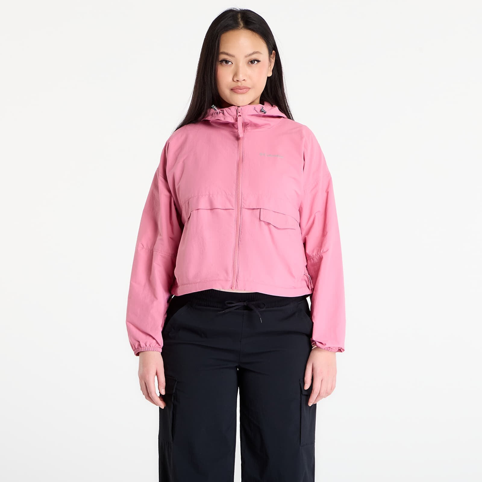 Jacket Columbia Spire Valley™ Cropped Hooded Windbreaker Rosette XS