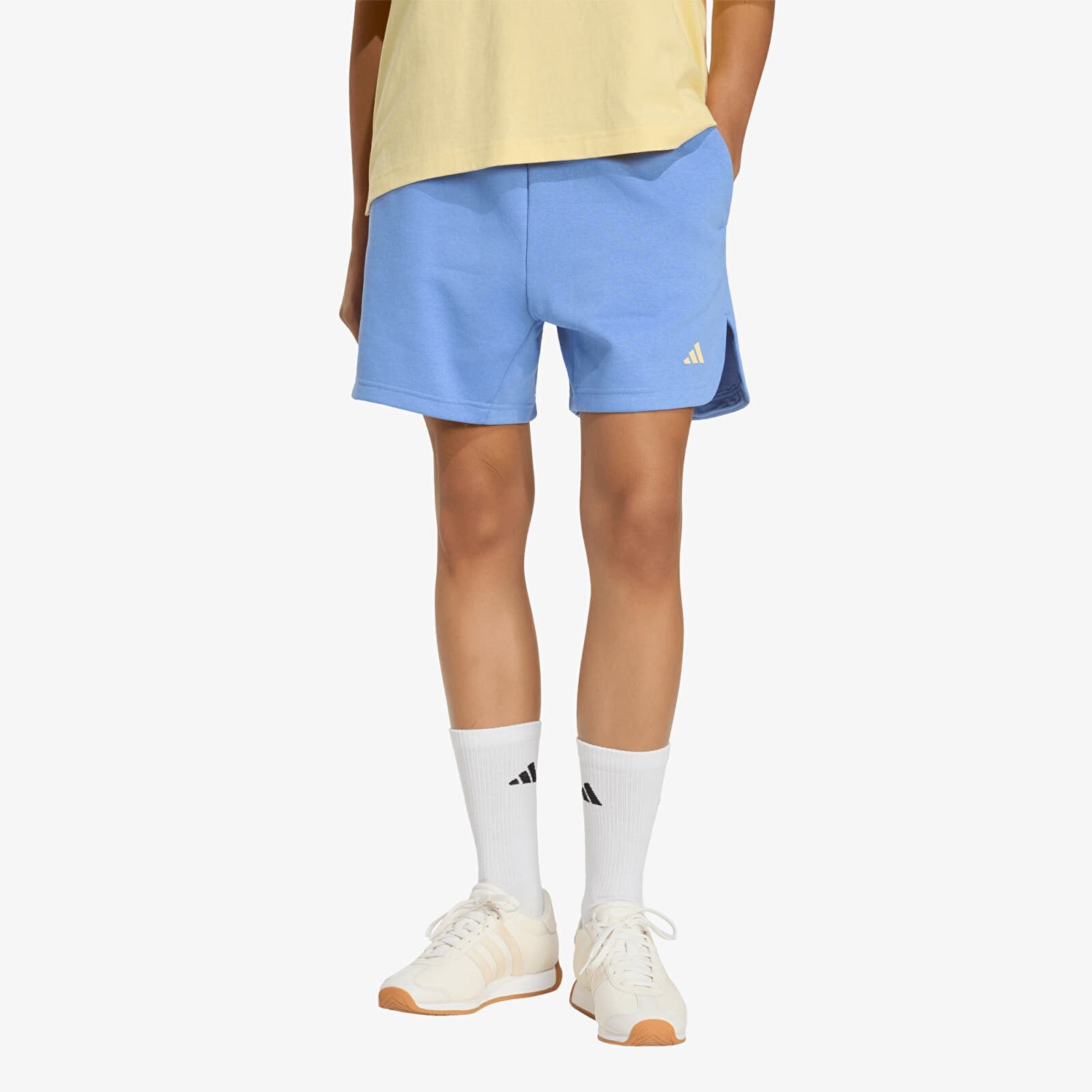 adidas W 3Ss Fl Short Blufus XS