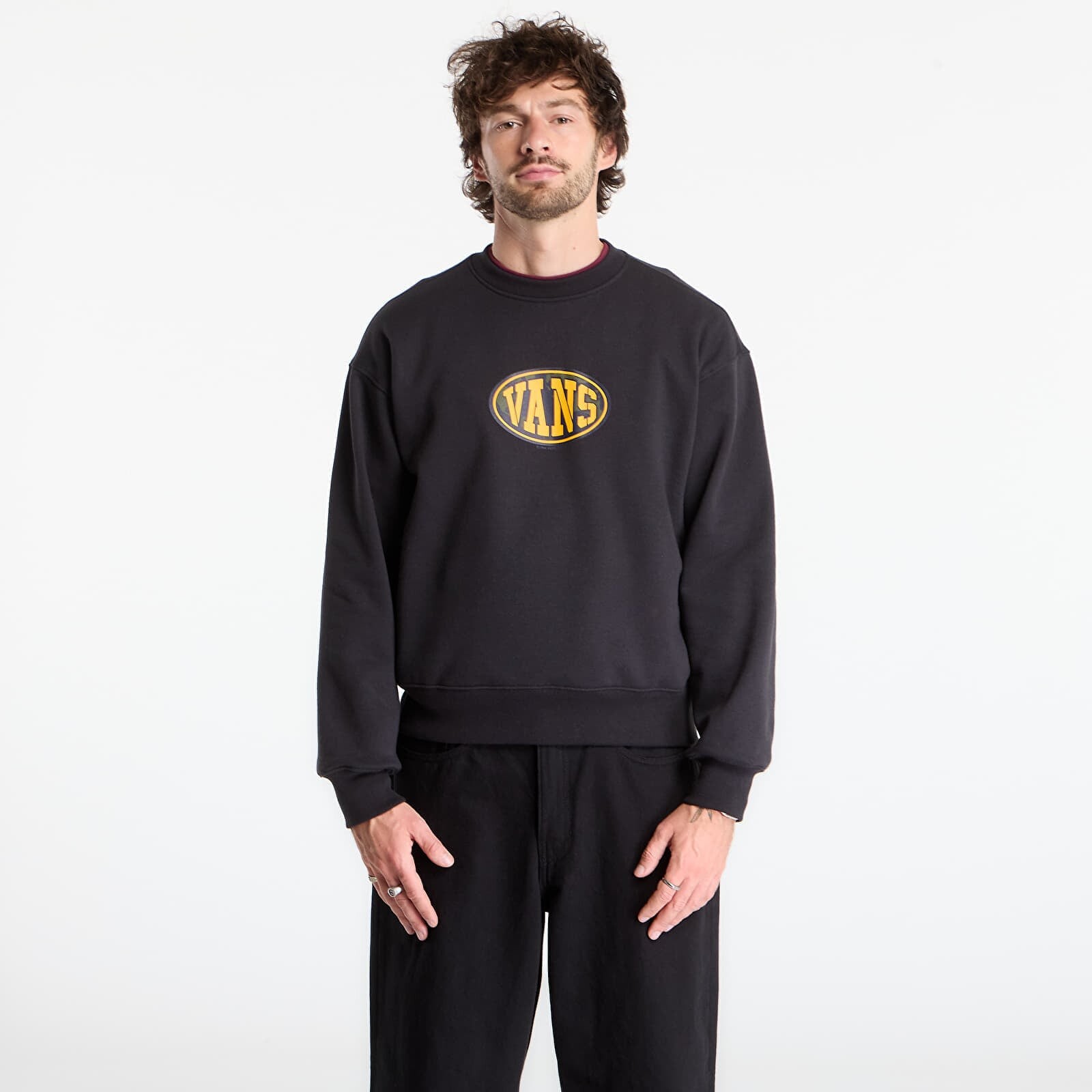 Sweatshirt Vans Worldwide94 Crew Black M