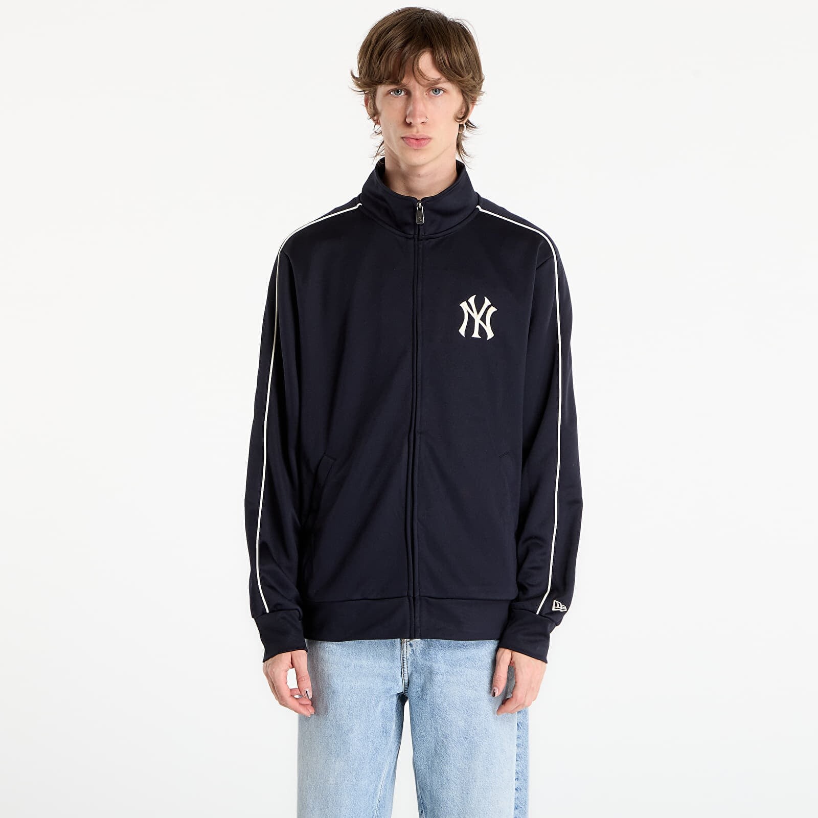 Sweatshirt New Era MLB Piping Track Top New York Yankees UNISEX Navy M