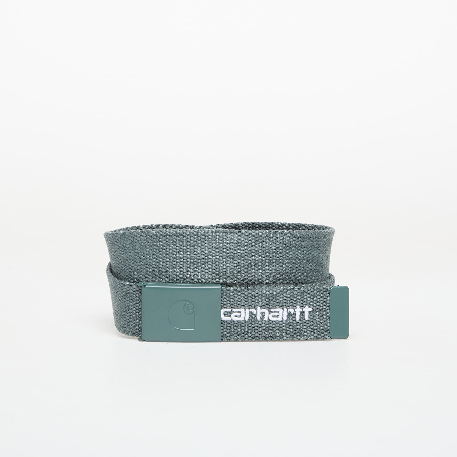 Carhartt WIP C-Logo Belt Tonal Velvet Green/ White Universal