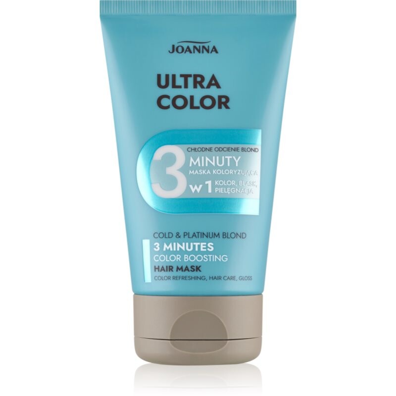 Joanna Ultra Color Cold Platinum Blond Shades 3 Minutes toning conditioner shade Cold Platinum 100 g