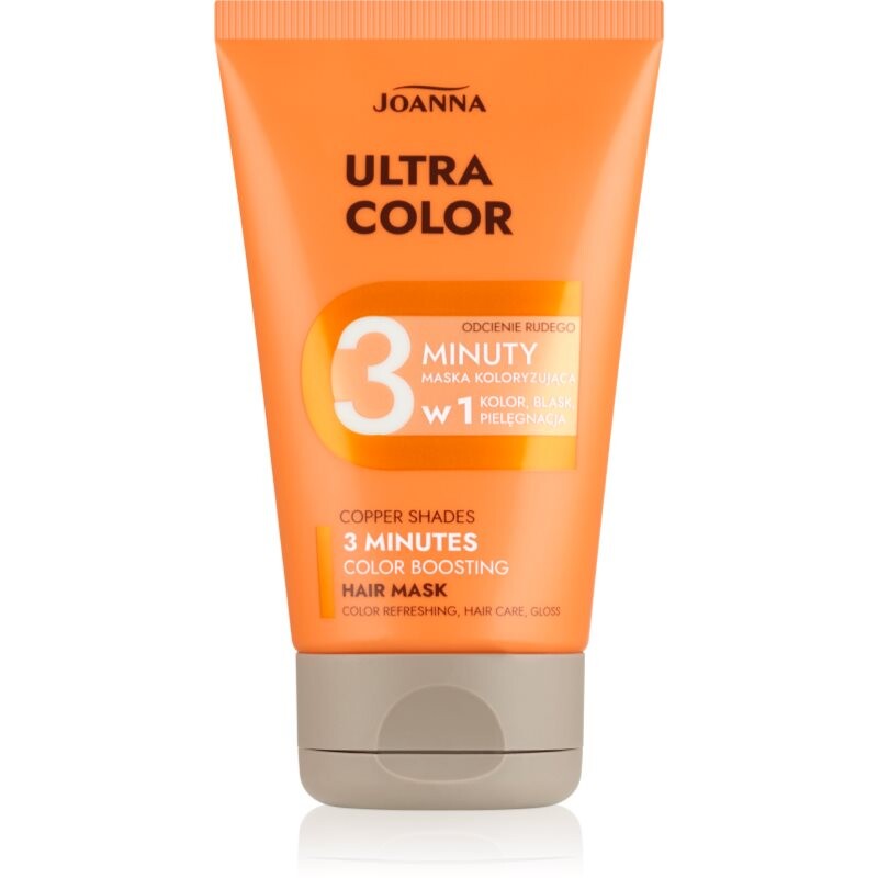 Joanna Ultra Color Cooper Shades 3 Minutes hair mask for red hair shades 100 g