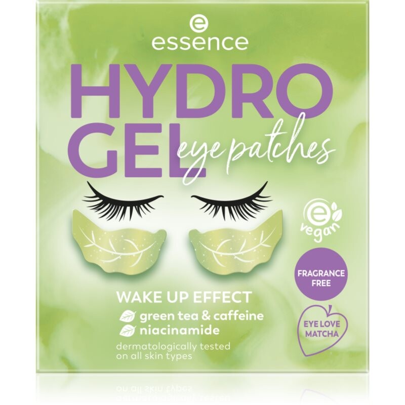 essence HYDRO GEL hydrogel mask for the eye area Eye Love Matcha 1 pair