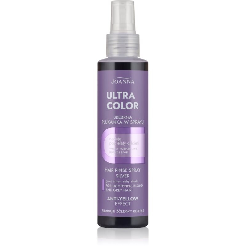 Joanna Ultra Color Hair Rinse Silver Spray hair colour pigment shade Silver 150 ml