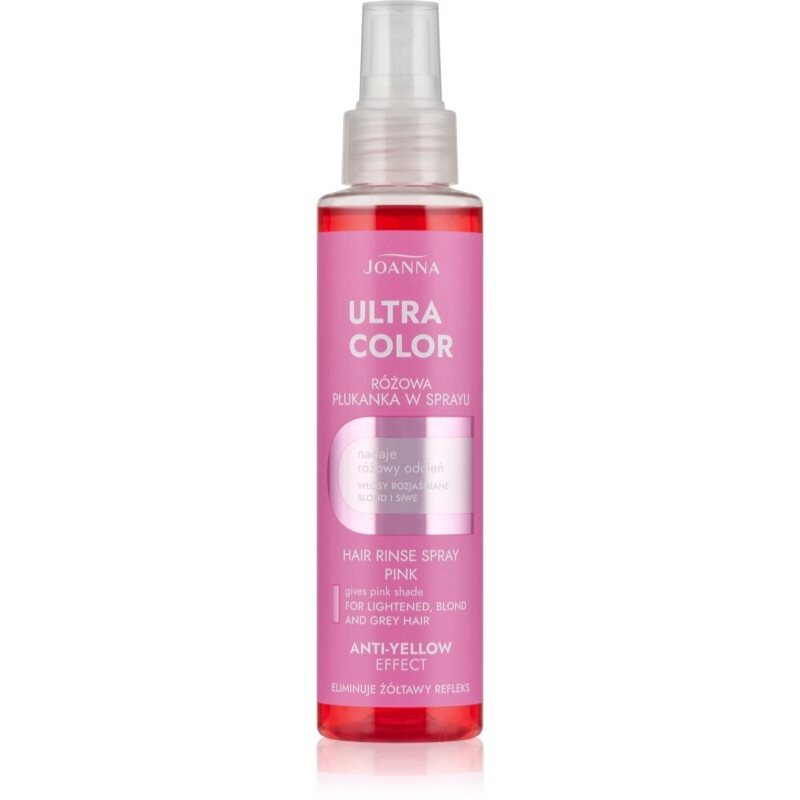 Joanna Ultra Color Hair Rinse Pink Spray toning spray shade Pink 150 ml