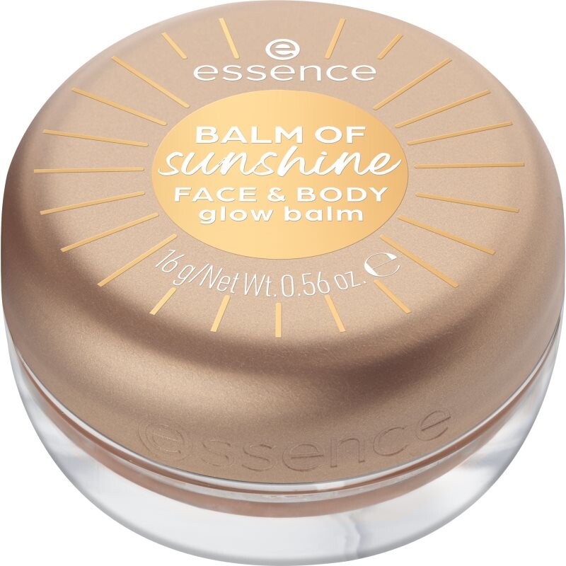 essence BALM OF sunshine radiance balm for face and body shade 20 Séduction du Soleil 16 g