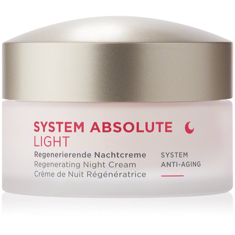 ANNEMARIE BÖRLIND SYSTEM ABSOLUTE light night cream with anti-ageing effect 50 ml
