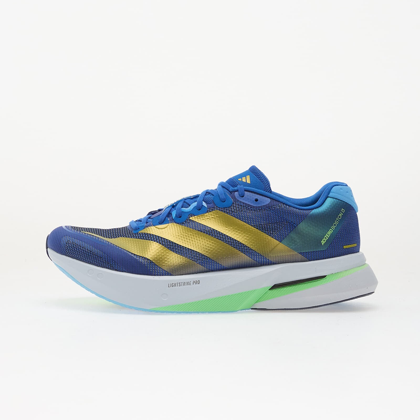 Sneakers adidas Adizero Boston 13 Blue/ Gold Met./ Blue Burst UK 11