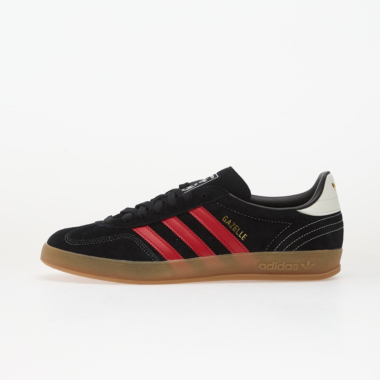 Sneakers adidas Gazelle Indoor Core Black/ Better Scarlet/ Gum4 UK 4
