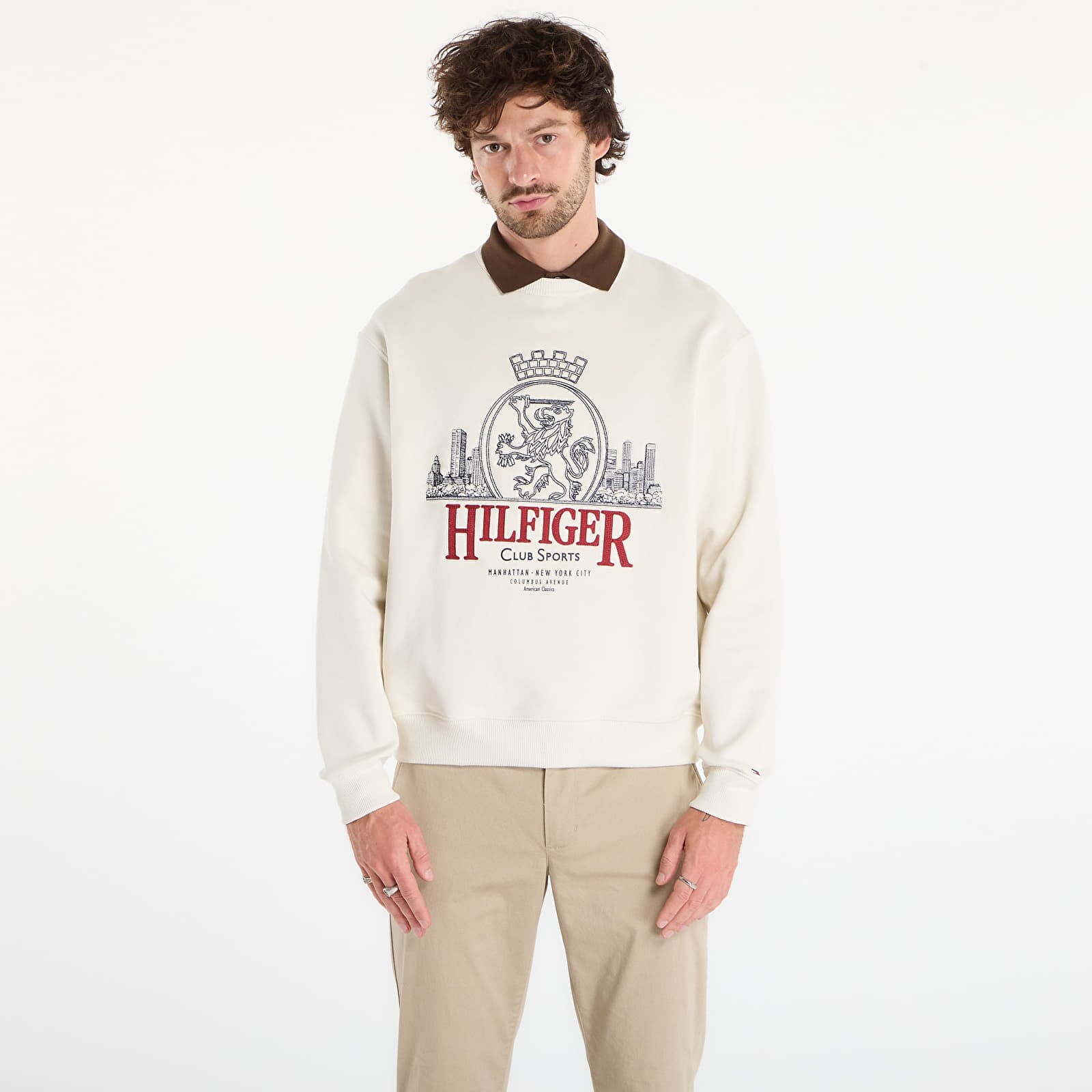Sweatshirt Tommy Hilfiger Heritage Series Crest Sweatshirt Ivory Petal XL