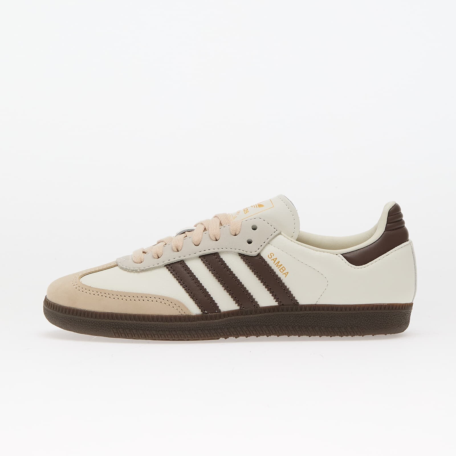 Sneakers adidas Samba OG W Off White/ Earth Strata/ Gum UK 4.5