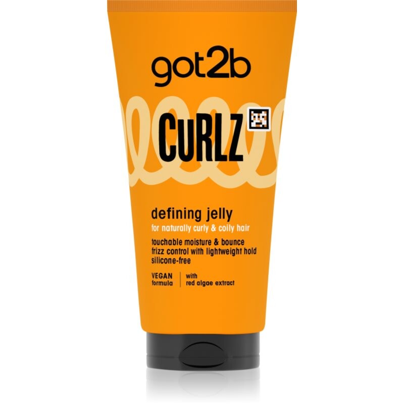 got2b Curlz Defining Jelly moisturising gel for curl definition 150 ml