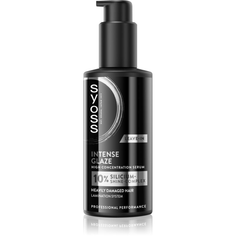Syoss Intense Glaze High Concentration Serum leave-in serum for very damaged hair 100 ml