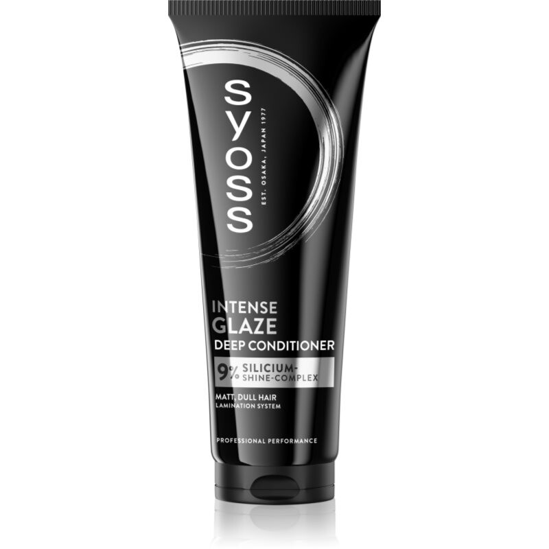 Syoss Intense Glaze Deep Conditioner intensive conditioner for hair strengthening and shine 250 ml