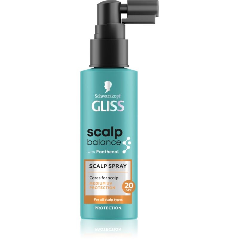Schwarzkopf Gliss Scalp Balance protective sunscreen spray for scalp SPF 20 100 ml