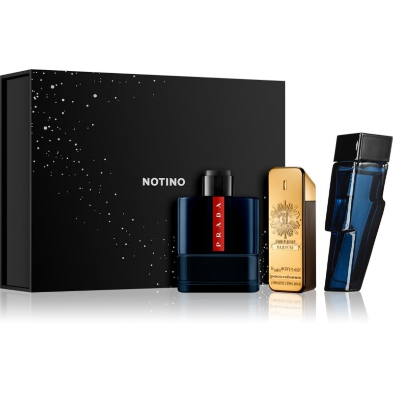 Beauty Discovery Box Exclusive Notino The Essence of Icons gift set for men