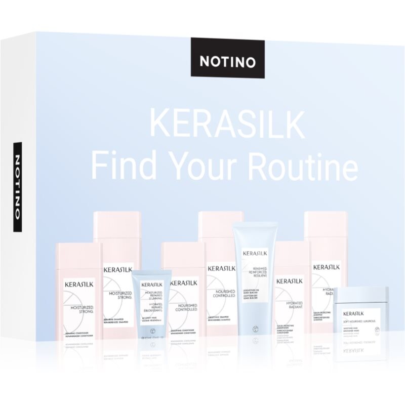 Beauty Discovery Box Notino KERASILK Find Your Routine set for women