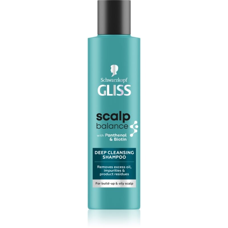 Schwarzkopf Gliss Scalp Balance deep cleansing shampoo for oily scalp 200 ml
