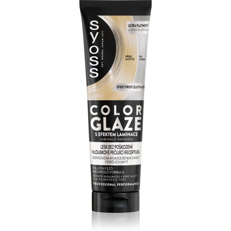 Syoss Intense Glaze Color toning hair colour for shine shade 130 ml