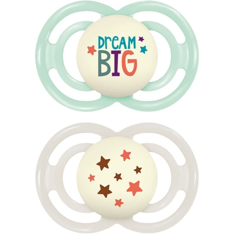 MAM Perfect Night 16+ months dummy Mint/ Grey 2 pc