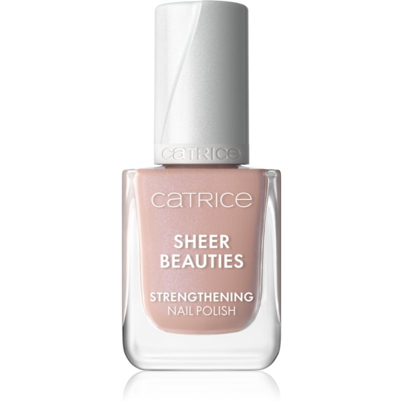 Catrice Sheer Beauties Strengthening Nail Polish strengthening nail polish shade 060 Nudie Beautie 10.5 ml