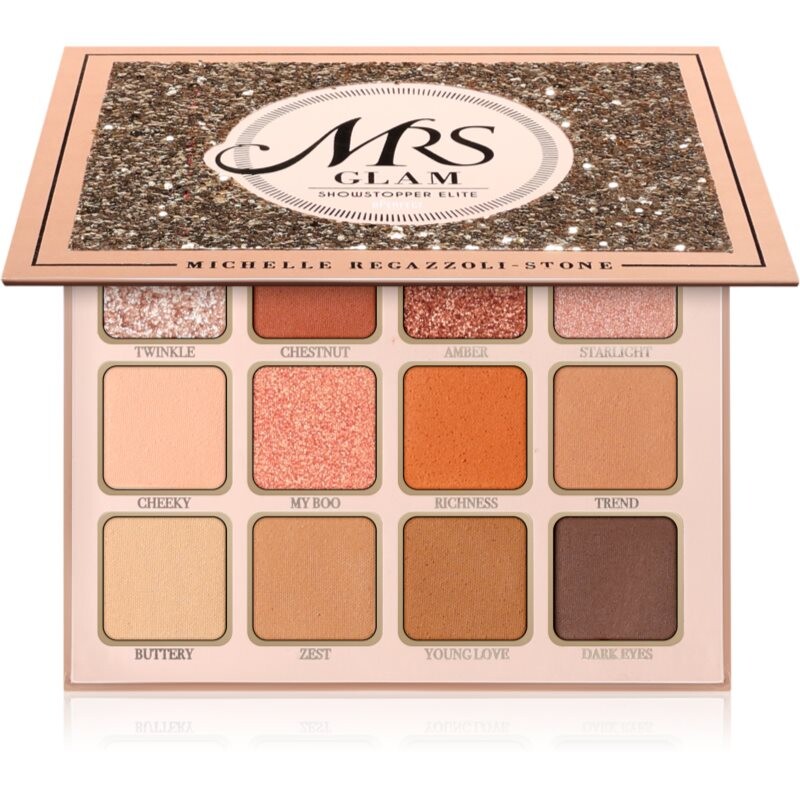 BPerfect Mrs Glam Showstopper Elite Palette eyeshadow palette 16.8 g