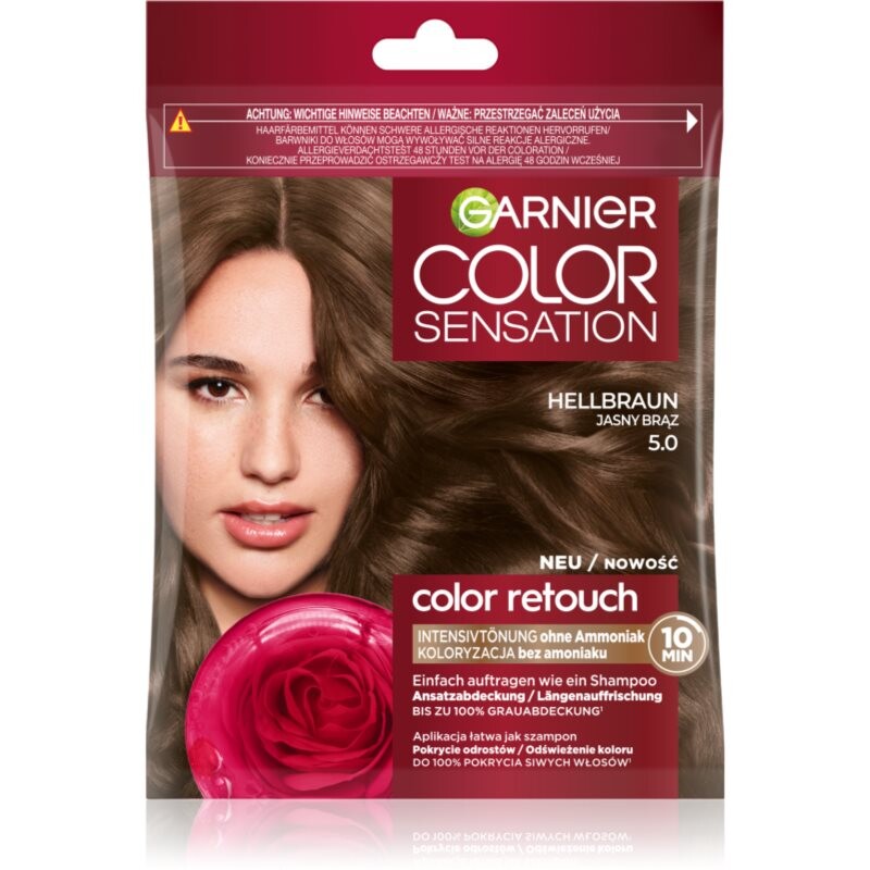 Garnier Color Sensation toning shampoo for hair shade 5.0 Light Brown 1 pc