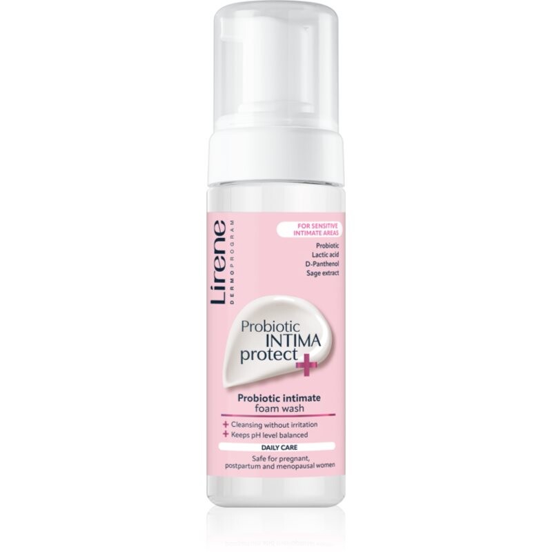 Lirene Probiotic Intima Protect foam cleanser for intimate hygiene 150 ml