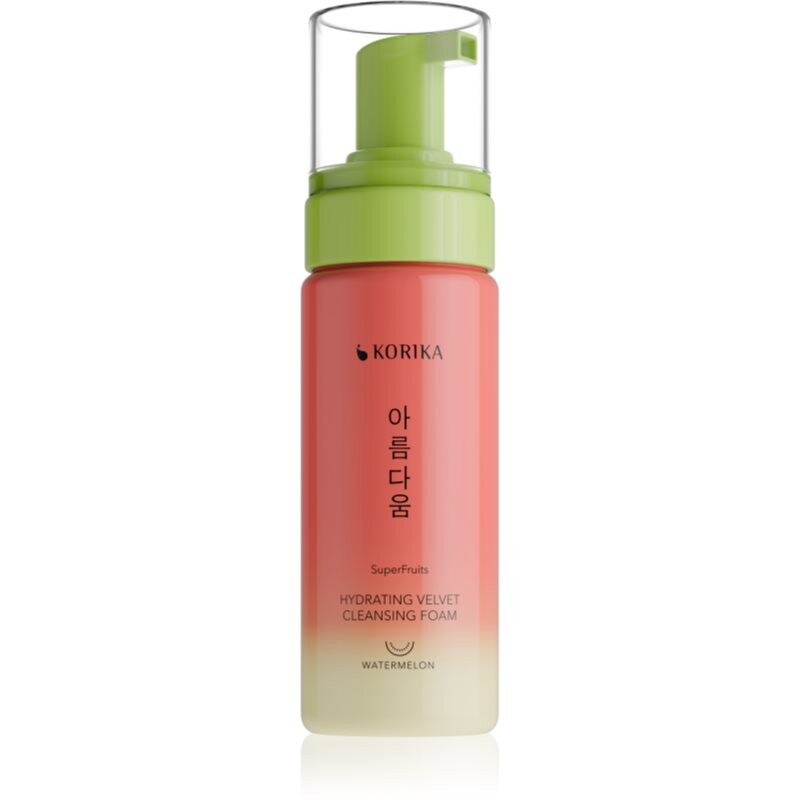 KORIKA SuperFruits Hydrating Velvet Cleansing Foam hydrating cleansing foam 150 ml