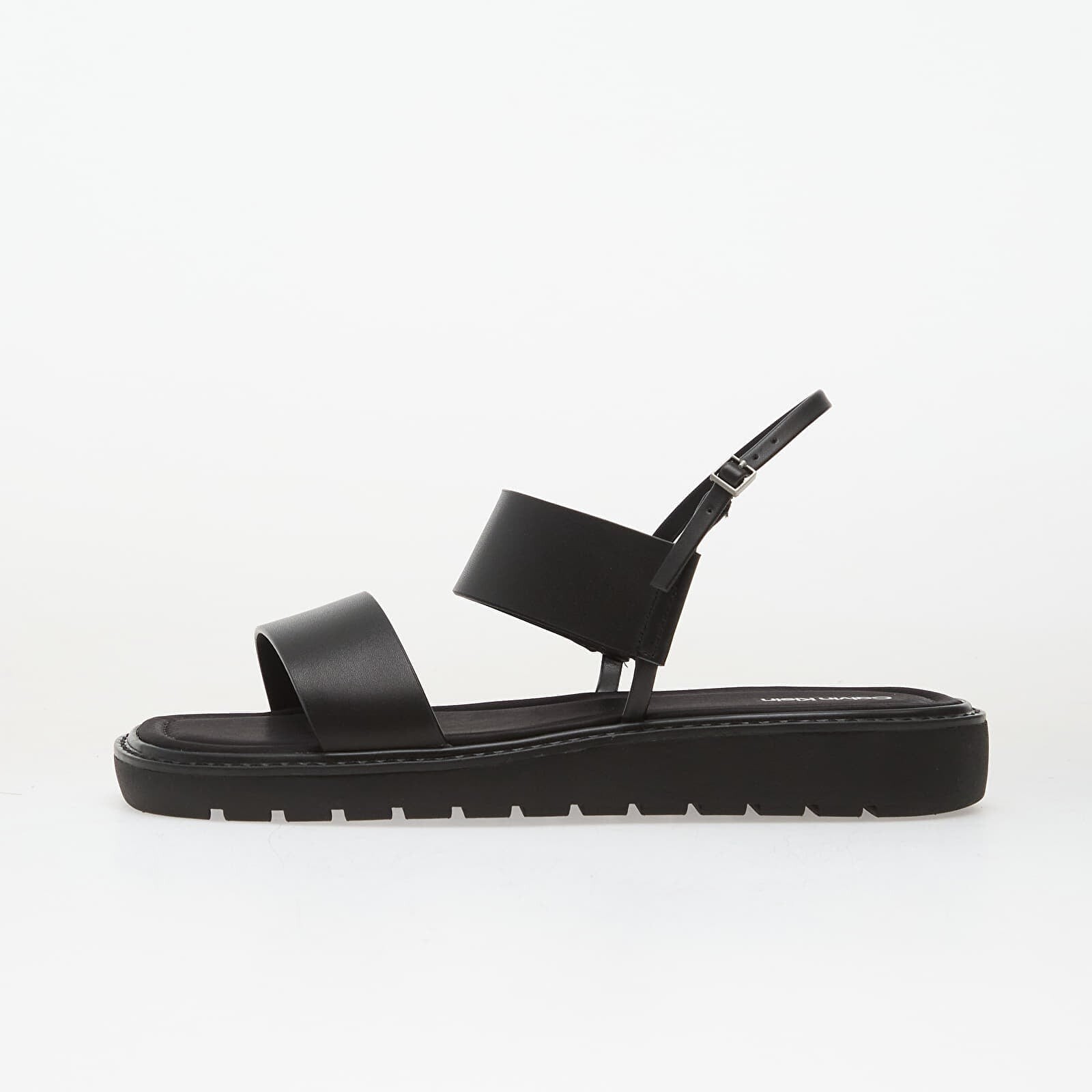 Sneakers Calvin Klein Square Toe Molded Sandal Slide Black UK 40