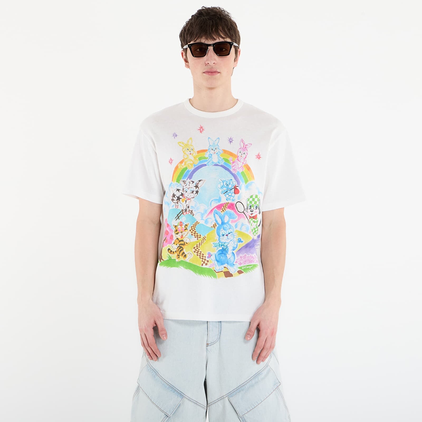 T-shirt KENZO Cartoon Classic T-Shirt Off White S