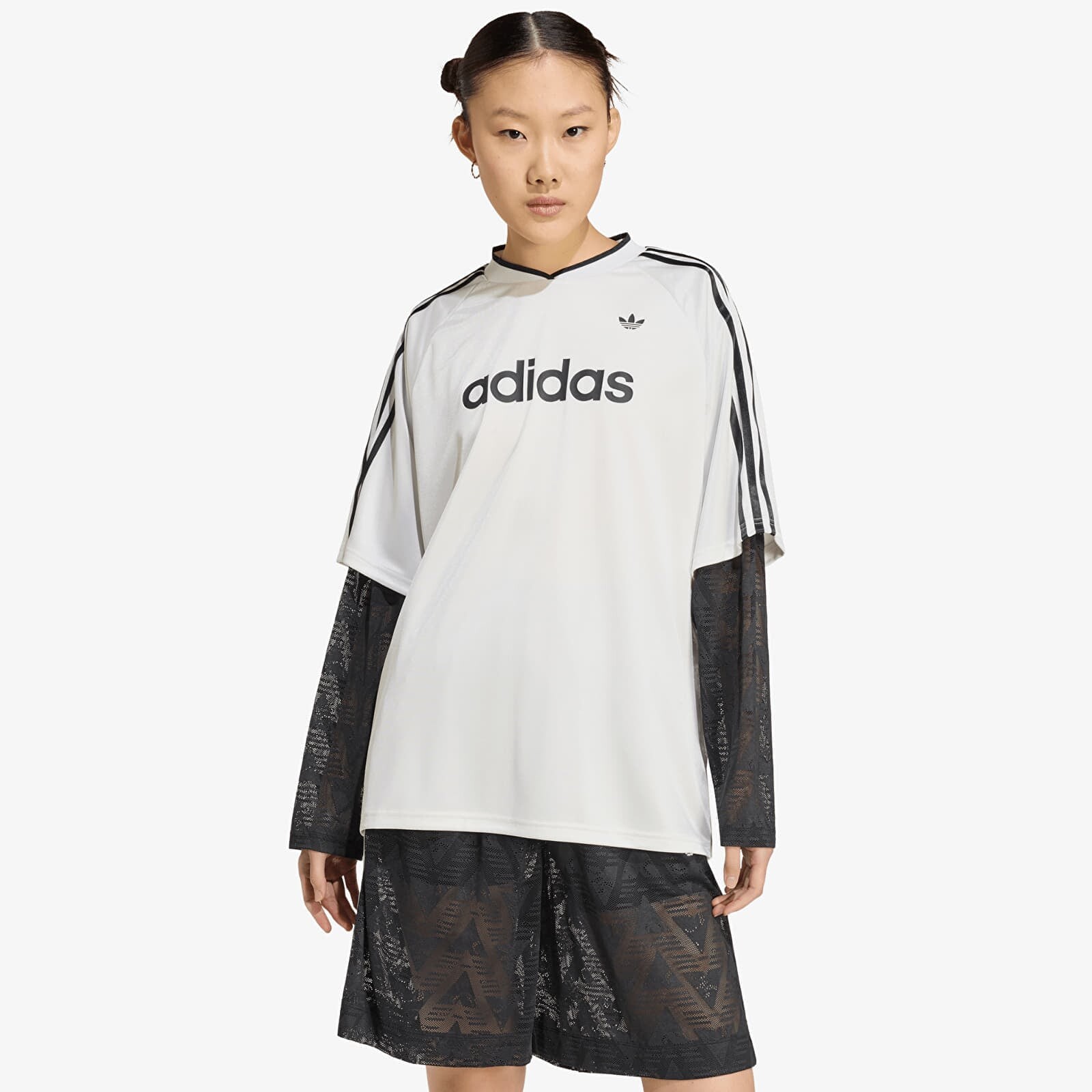 Jersey adidas Lace Long-Sleeve Jersey Cloud White XL