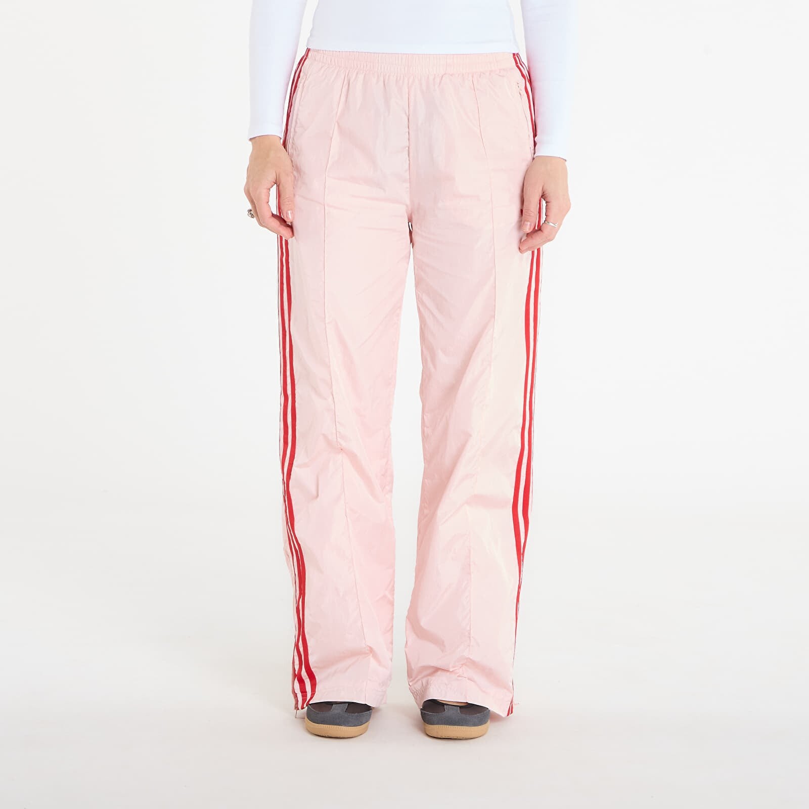 Pants adidas Fb Tp Loose Nylon Tracksuit Bottoms Sandy Pink XS