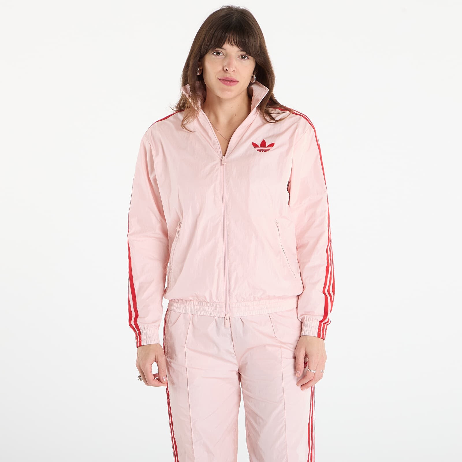 Jacket adidas Fb Tt Loose Nylon Top Sandy Pink XS