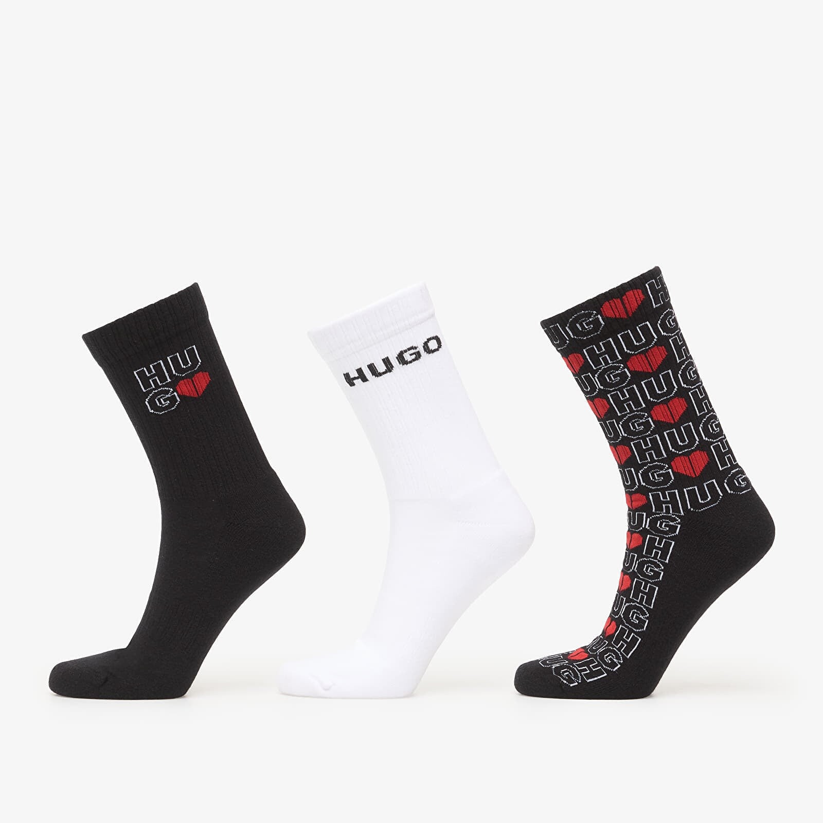 Hugo Boss 3-Pack Qs Valentine Cc Excalibur Grey 43-46