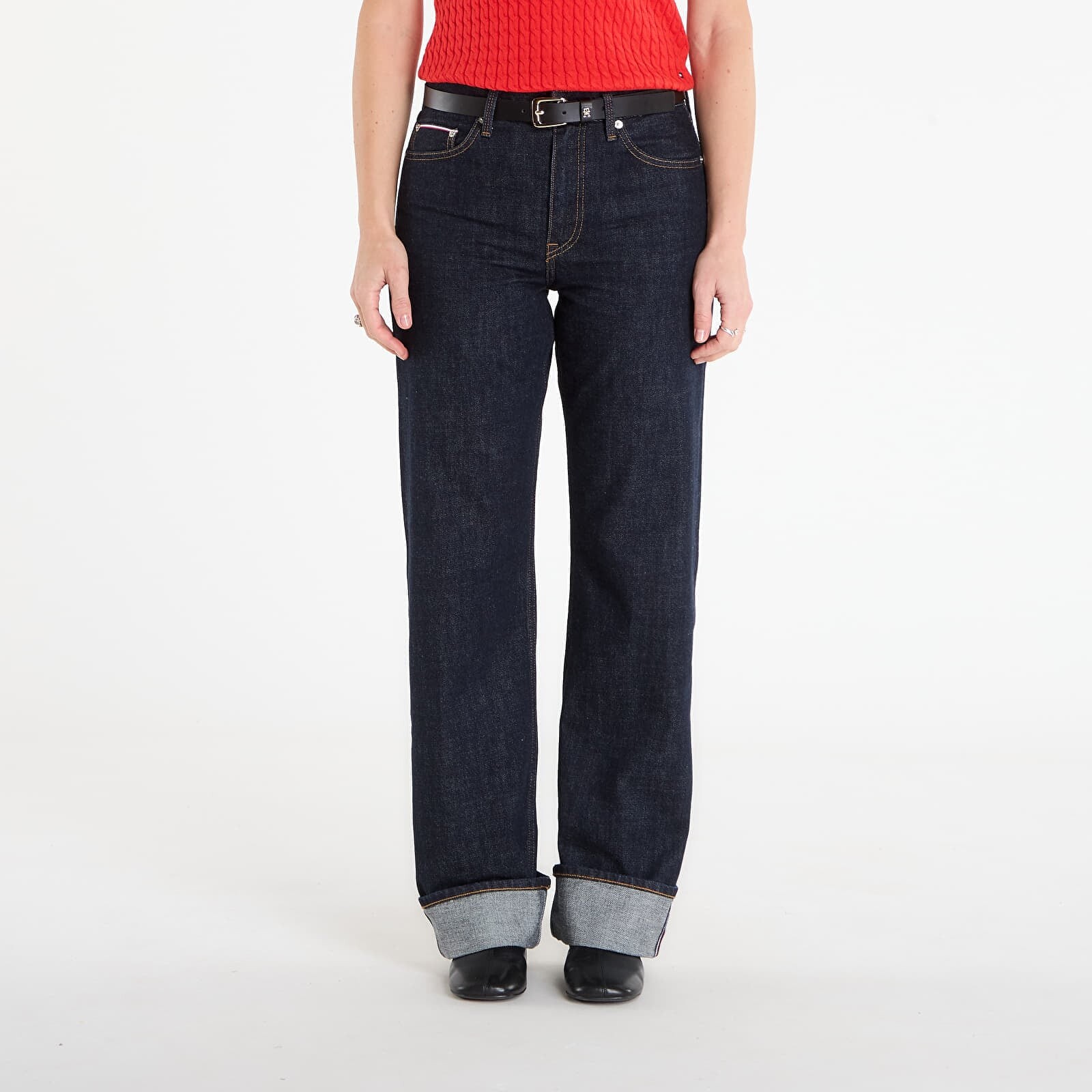 Jeans Tommy Hilfiger Denim Rinse Selvedge Loose Str Rw Rinse W27/L32