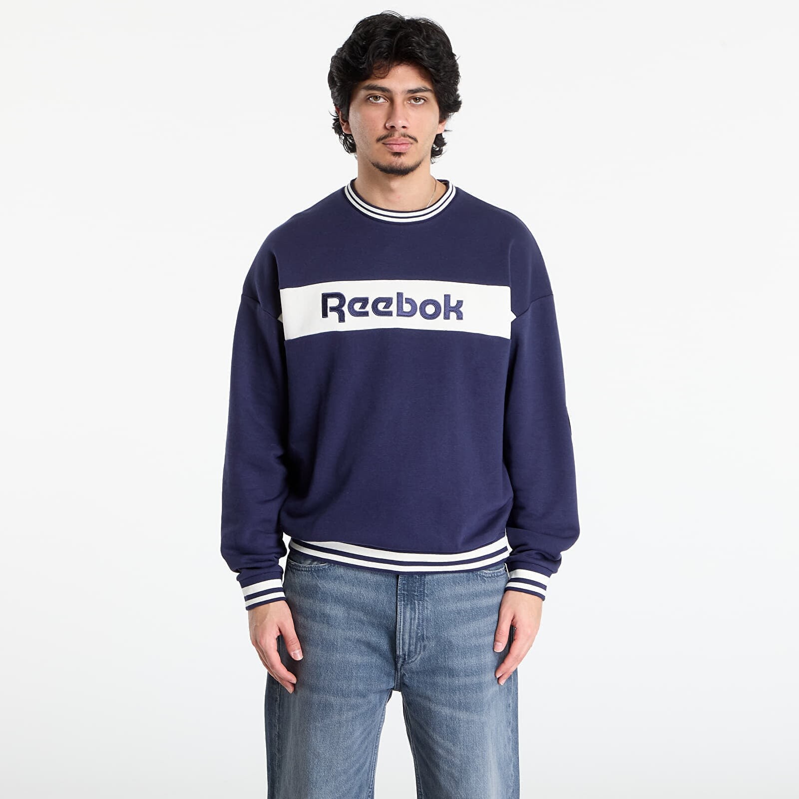 Sweatshirt Reebok Lawn Club Crew Sweat Vector Navy XL