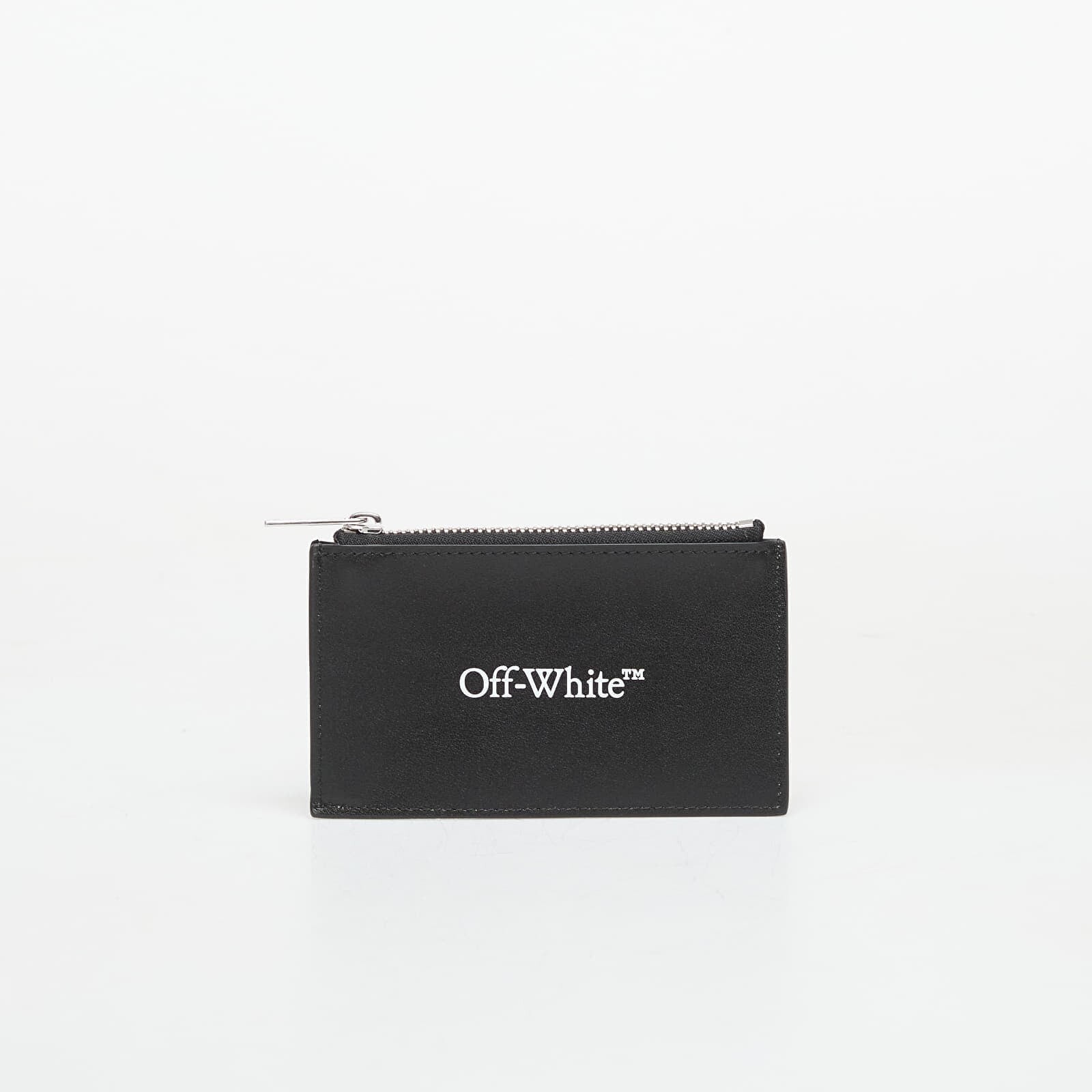Off-White Bookish Zipped Card Case Black Universal