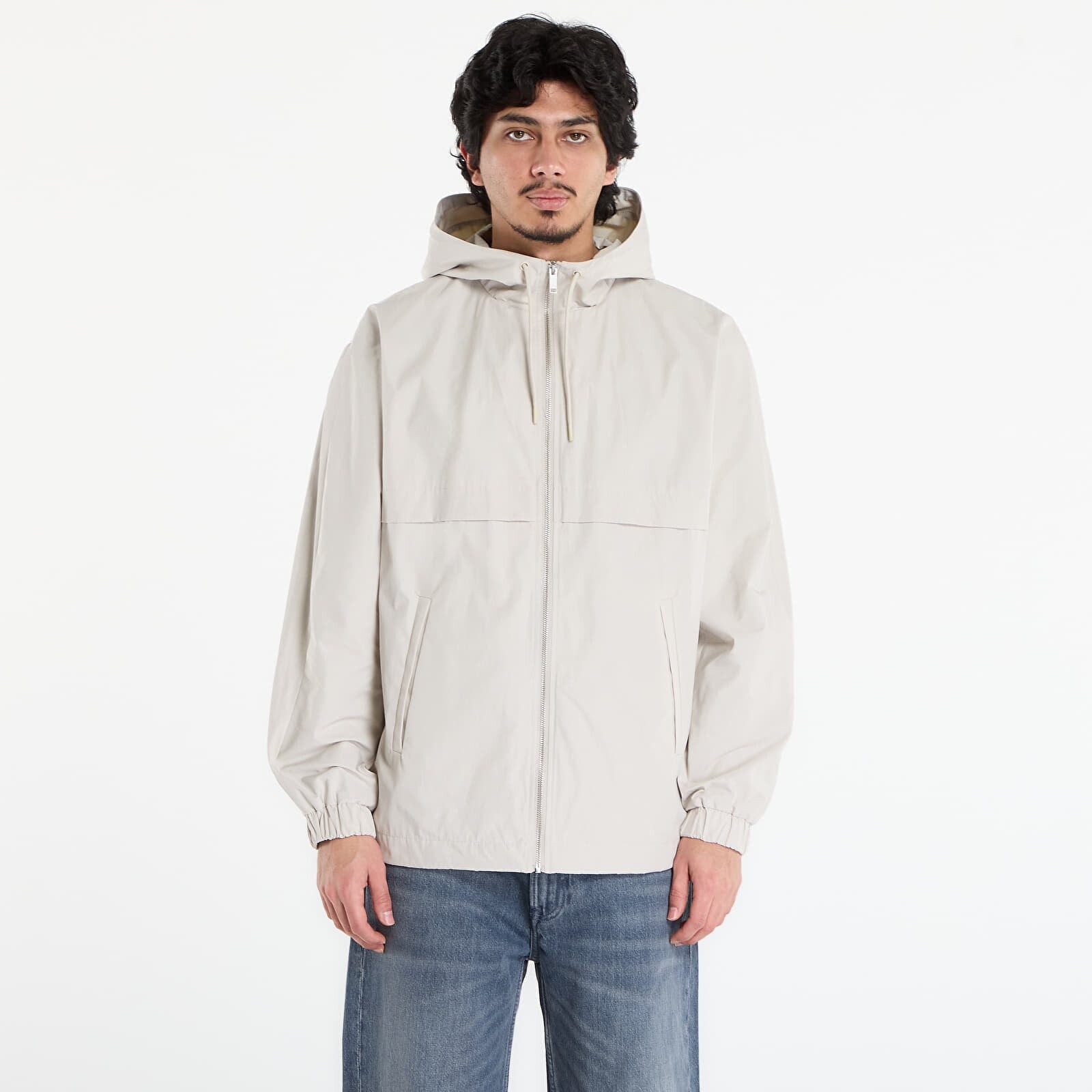 Jacket A.P.C. Windbreaker Chalk XL