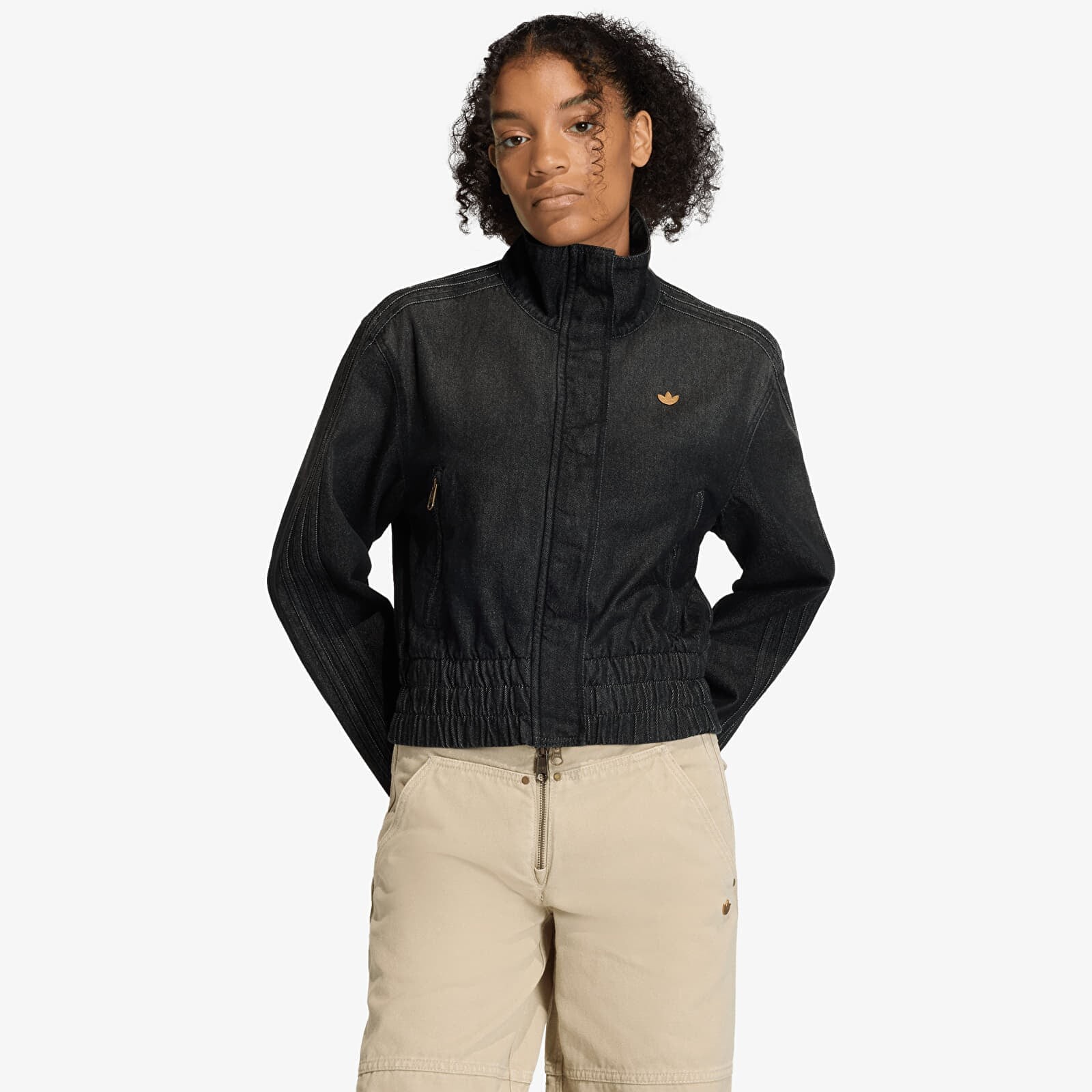 Jacket adidas Essentials Denim Track Top True Black Denim L