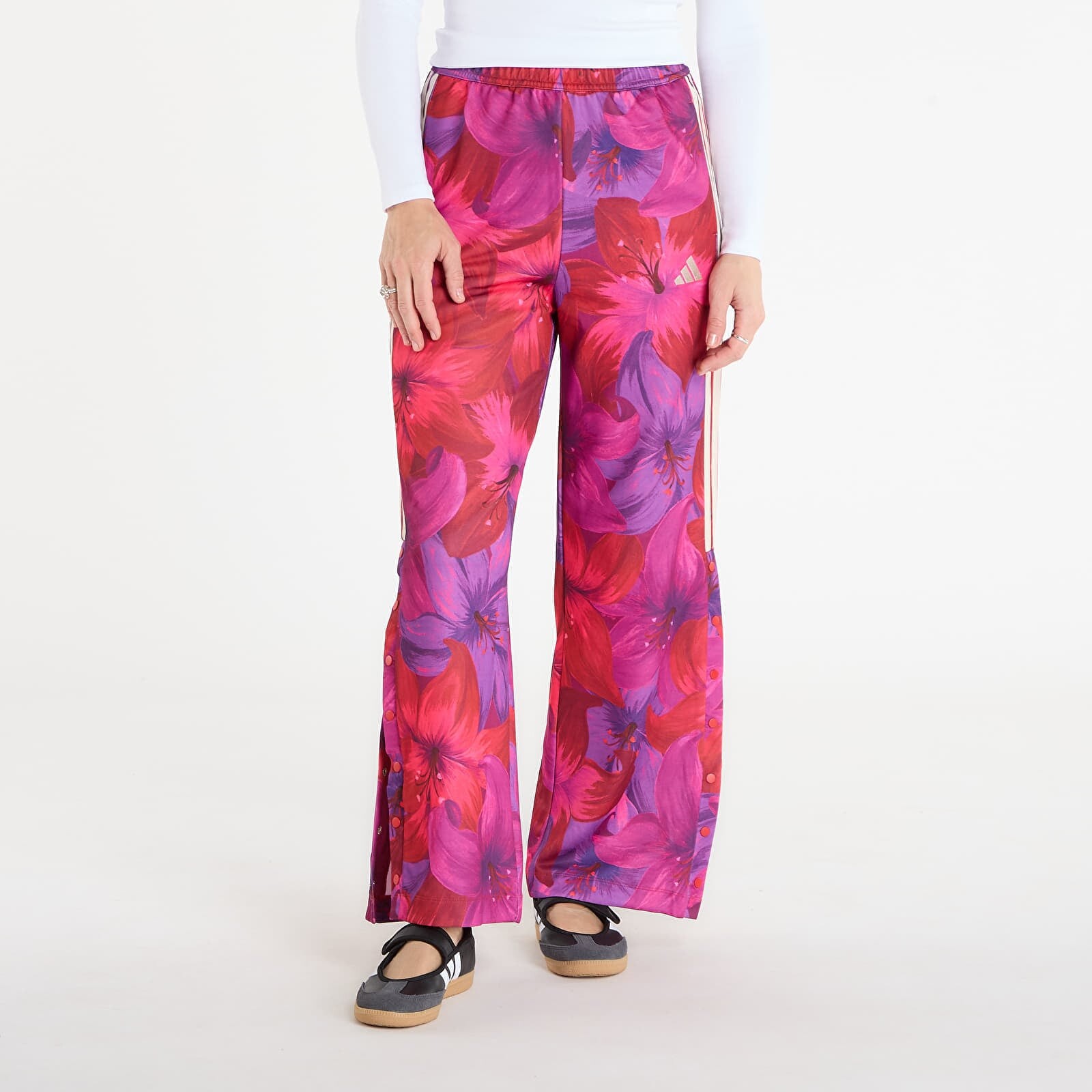 Pants adidas X Farm Rio House Of Tiro Track Joggers Bahia Magenta/ Active Maroon L