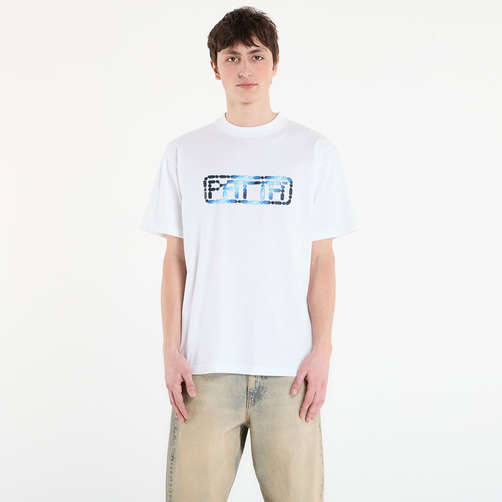 T-shirt Patta Bike Chain T-Shirt UNISEX White M