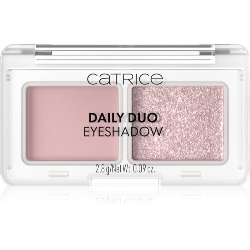 Catrice Daily Duo Eyeshadow duo eye shadow shade 020 On The Go Rosé 2.8 g