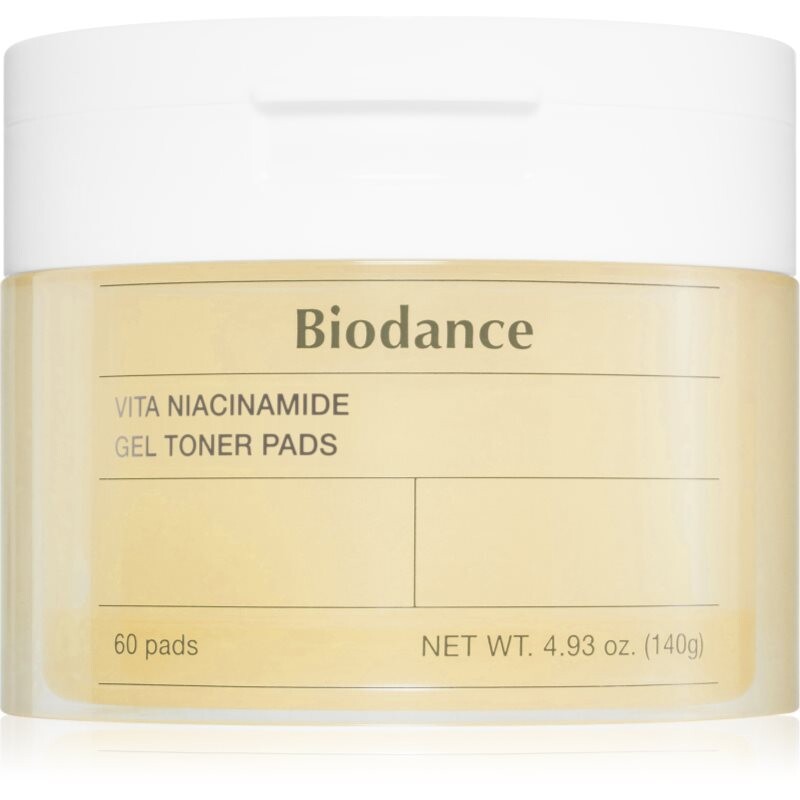 Biodance Vita Niacinamide toner pads with brightening effect 60 pc