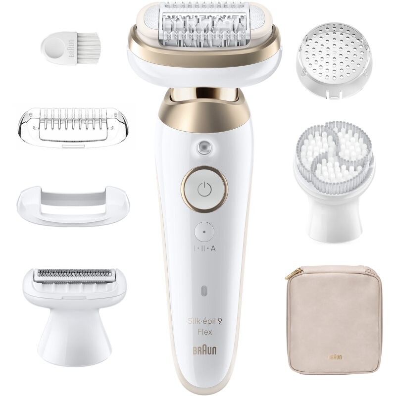 Braun Silk-épil 9 9-060 3D epilator with fully flexible head for wet or dry shaving 1 pc